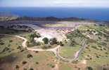 Aerial Photo of the Catalina Airport Viewed from a Plane