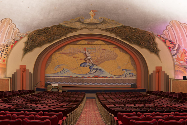 Avalon Theater Inside the Casino of Catalina Island