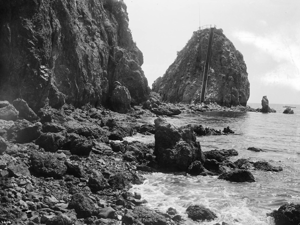 1900 Photo of Sugar Loaf on Catalina Island