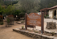 Wrigley Memorial and Botanic Garden Sign