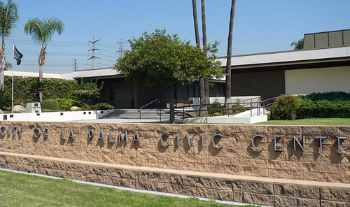 La Palma City Hall in Orange County, California