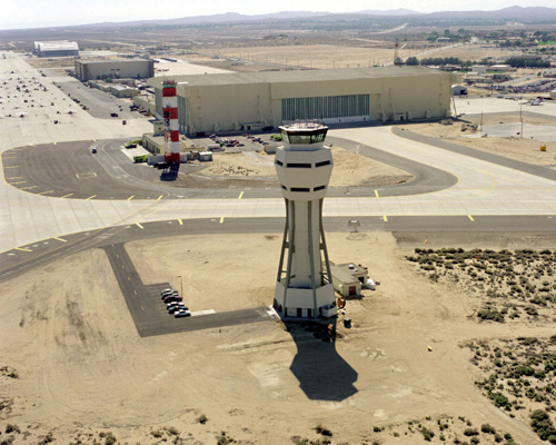 Edwards Air Force Base Control Towers