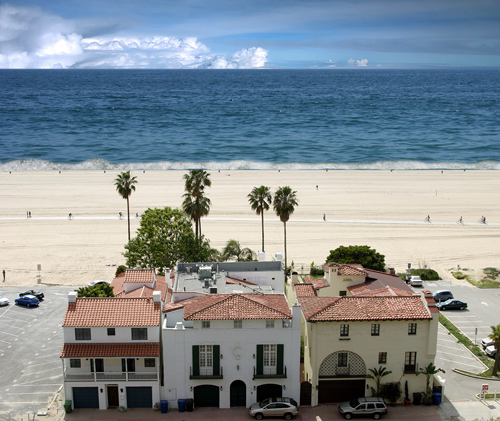Santa Monica: Beach, Bike Path, and Ocean